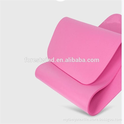 Best Quality Promotional Custom Label Nbr Yoga Mat With Carry Strap